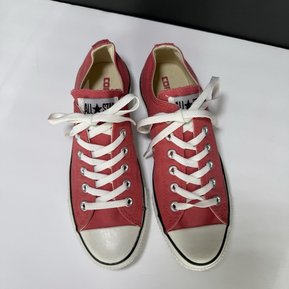 NWOT Converse Chuck Taylor All Star Ox Unisex Coral Pink Canvas Men 6/Women 8